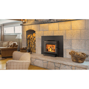 Oakdale EPI3TN Majolica Brown Wood Fireplace Insert - Napoleon