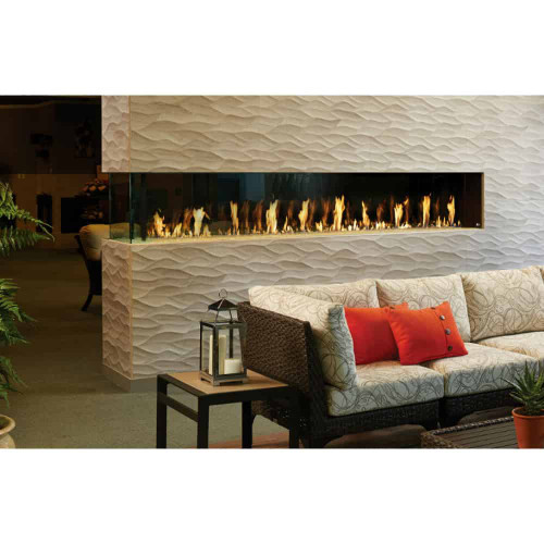 DaVinci Custom Fireplaces - Pier Modern Linear Fireplace - 1