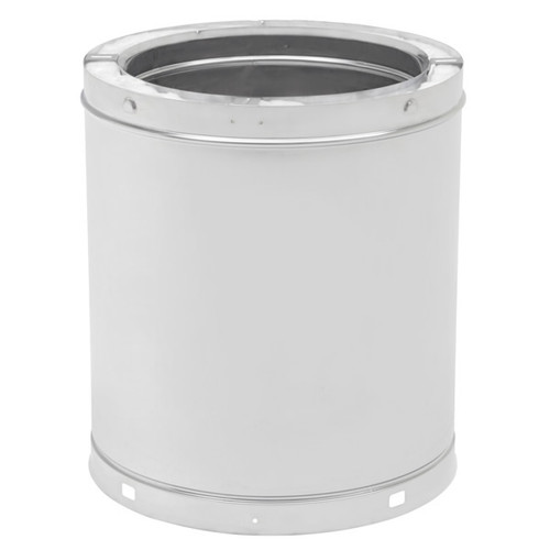 12" ECO-STEEL+ Insulated Chimney Flue - Stainless Steel - Isokern
