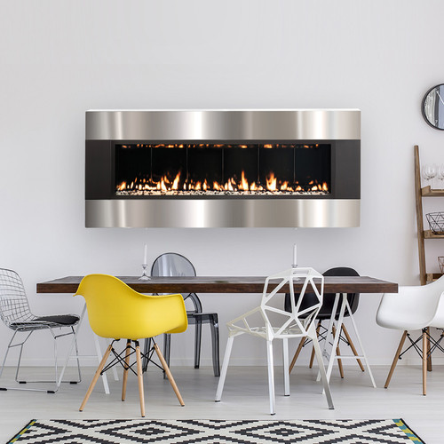 Stainless Steel with Black Combo Surround for Solas Forty6