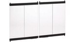 42" Glass Doors - Black Finish - Superior Fireplaces