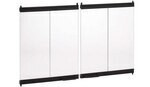 50" Glass Doors - Black Finish - Superior Fireplaces - BDMO50E