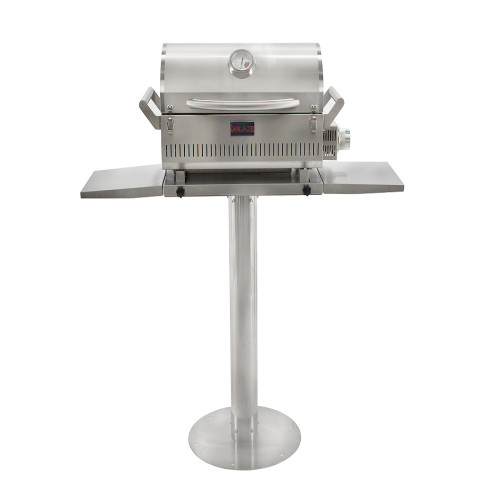 Blaze 17" Pedestal Side Shelves - BLZ-PRTPED-SS - Front