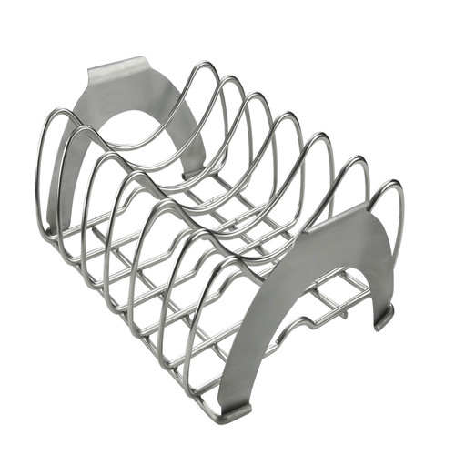 PRO Stainless Steel Rib / Roast Rack - 70009 - Front View