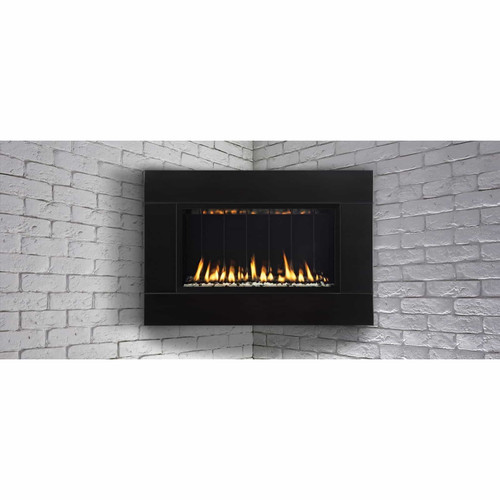 TWENTY6 - Solas Wall Mounted Direct Vent Linear Fireplace