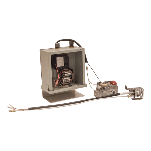 3 Volt  Electronic Ignition System: Spark Igniter + Control Module + D-Cell Battery Pack + 3 Volt  Gas Valve + up to 120K BTU + Ignition Switch - Natural Gas