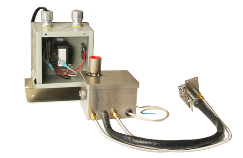 24 Volt Hot Surface Ignition System - Standard Capacity:  Hot Surface Igniter with Dual Pilot Tubes + 50VA/24VAC Transformer + Maximum Gas Output 290K BTU /hr - Liquid Propane | Warming Trends