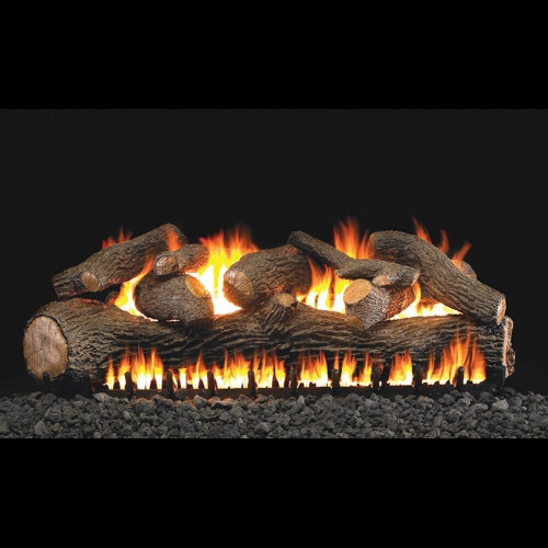 Real Fyre 48-inch See-Thru Mammoth Pine Gas Logs Set | Front view