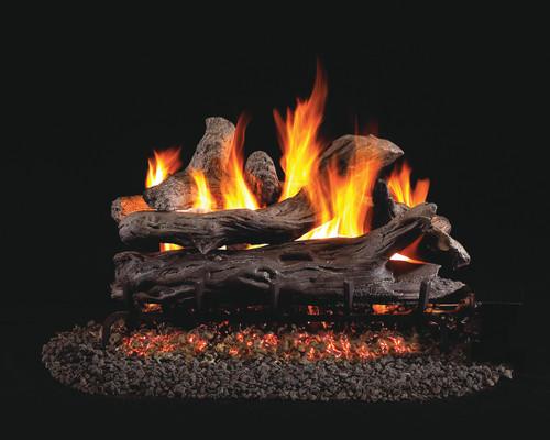 Coastal Driftwood Classic Series Standard Gas Log Set 36" - Front View