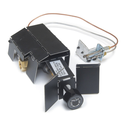 Fyre Low Profile, Safety Pilot Kit with removable knob handle Propane - Front View