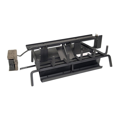 Real Fyre G31-24/30-2VT Burner with Electronic Variable Valve and Remote  - Front view