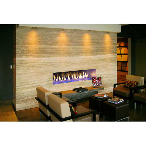 Davinci Custom Fireplaces Single Sided Modern Linear Fireplace