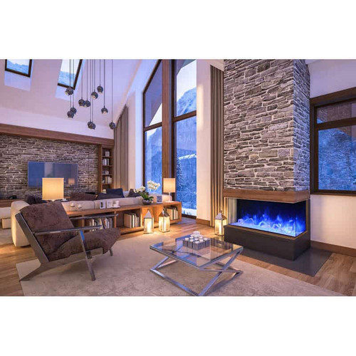 60" Tru-View-XL Electronic Fireplace - Amantii | Living Room