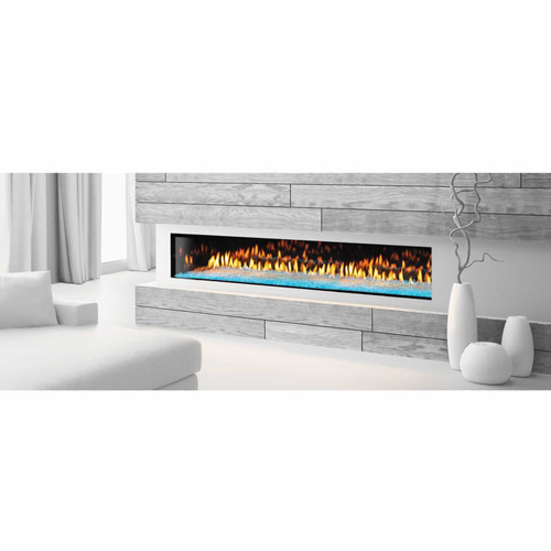 Primo 72" Linear Gas Fireplace - Heat & Glo - Main Living Room