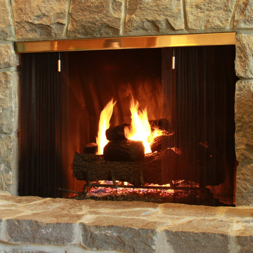 Barstock Fireplace Screen Systems (Indoor) | Cascade Home Decor