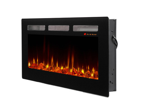 Sierra 48" Linear Electric Fireplace | Dimplex | Crystal