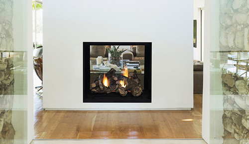 DRT63ST Direct Vent See-Through Gas Fireplace | Superior Fireplaces