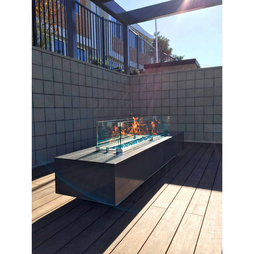 Custom Fire Table - Quartzite Finish