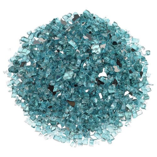 Azuria - 1/4" Reflective  - 10lbs | American Fire Glass