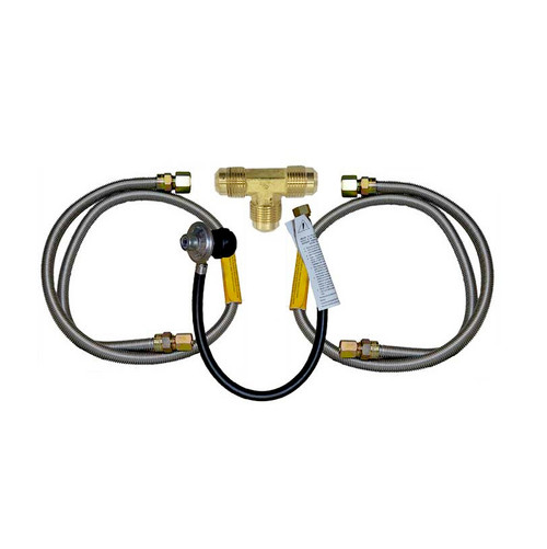 Grill & Side Burner Built-In Connector Package 3023 - Liquid Propane