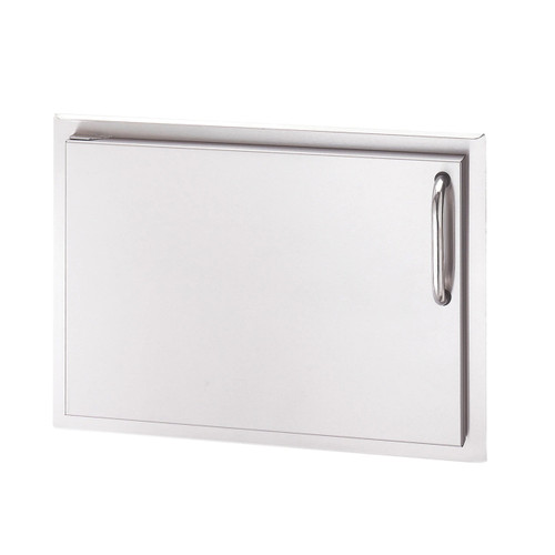 33914-SL Horizontal Single Access Door Stainless Steel - Left Hinged