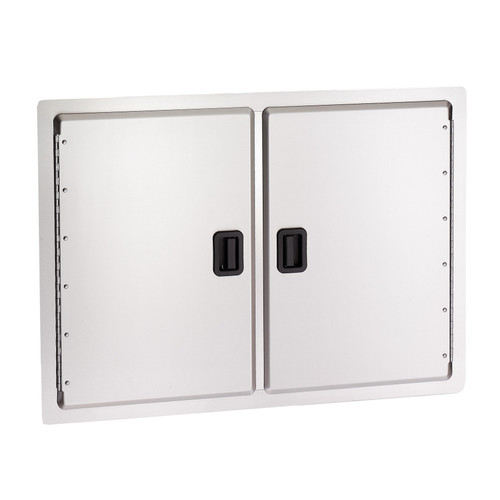 Legacy Stainless Steel Double Access Door 23930-S - Front view