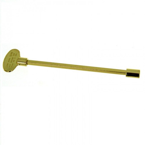 HPC 8 Inch Polished Brass Replacement Key with Universal socket
