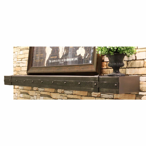 6ft Steel Mantel Shelf AMS Fireplace