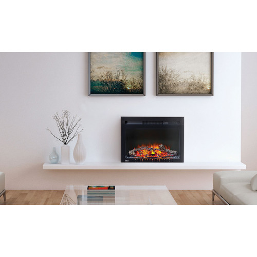 Napoleon Cinema 24 Built-In Electric Fireplace With Heater - NEFB24H-3A