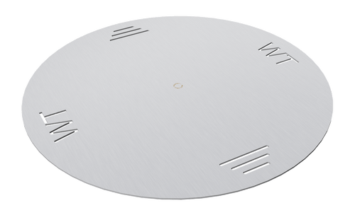 12”- 17” Circular Aluminum Plate | Warming Trends