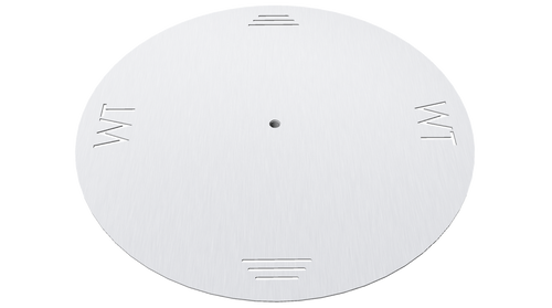 49”- 59” Circular Aluminum Plate | Warming Trends