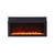 40" Panorama Extra Slim Electric Fireplace BI-40-XTRASLIM - Amantii | Red Light Ice Media