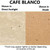 52" Contempo  Rectangular Fire Table  - Cafe Blanco