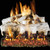 Real Fyre 18" Mountain Birch Log Set With Vented G4 Burner