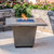 36" Cosmopolitan Square Fire Table - Smoke - Outdoor