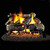 Real Fyre 24-Inch Charred American Oak Standard Gas Log Set - Real Fyre - Front view