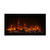 34" Symmetry Series Linear Electric Fireplace - Amantii | Red