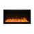 34" Symmetry Series Linear Electric Fireplace - Amantii | Orange