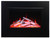 26" Traditional Series Electric Insert Fireplace - Amantii | 4 Panel Birch Media Red 3