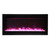 34" Symmetry Series Linear Electric Fireplace - Amantii | Purple Media