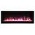 Symmetry-B Series Linear Electric Fireplace - Amantii | Glass Media Purple