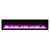 Symmetry-B Series Linear Electric Fireplace - Amantii | Glass Media Purple