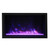 40" Tru-View-XL XT Electronic Fireplace - Amantii | Glass Media Purple