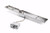 61X8" Rectangle Pan Linear Interlink Fire Pit Insert – Push Button Flex Line - HPC