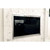 Malibu - Fireplace Door with Aluminum Frame