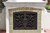 Orchid Arched Fireplace Door - Wrought Iron | White Flat Surround