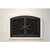Classic Arched Fireplace Door - Wrought Iron - AMS Fireplace - Arched No Mantel