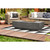 On Rug - Tavola Custom Rectangular GFRC Fire Table | Prism Hardscapes