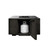 Portos 58 Enclosed Propane Unit | Fire Table - Ebony