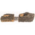 Real Fyre 33-inch Mountain Crest Oak Gas Logs Set | Real Fyre Log Sample view